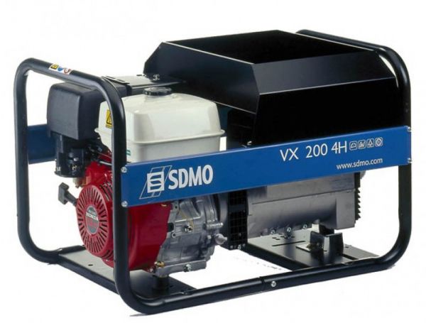 Агрегат сварочный бензиновый SDMO VX 200/4 H-C универсальный Агрегат сварочный бензиновый SDMO VX 200/4 H-C универсальный