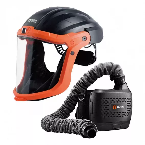 Щиток для зачистки Tecmen G10 с подачей воздуха PAPR