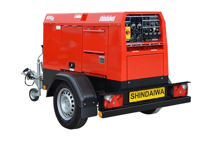 Сварочный агрегат дизельный - SHINDAIWA DGW500DM